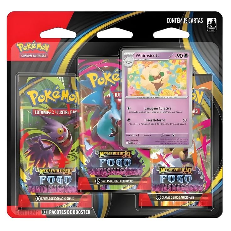 Blister triplo Fogo fantasmagórico